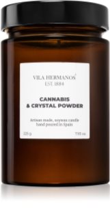 Vila Hermanos Apothecary Cannabis & Crystal Powder scented candle