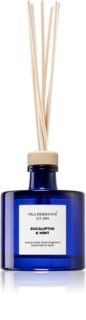 Vila Hermanos Apothecary Cobalt Blue Eucalyptus & Mint aroma diffuser with filling