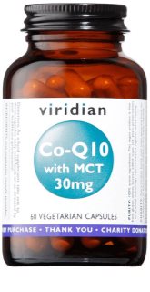 Viridian Nutrition Co-enzym Q10 with MCT 30 mg podpora športového výkonu