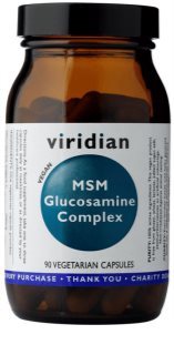 Viridian Nutrition MSM Glucosamine Complex kloubní výživa