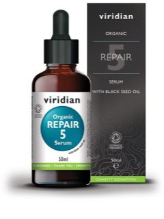 Viridian Nutrition Organic Repair 5 Serum обновляющая сыворотка для лица качества BIO