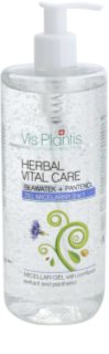 Vis Plantis Herbal Vital Care Cornflower Extract & Panthenol gel micelar  3 en 1