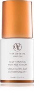 Vita Liberata Luxury Tan Self Tanning Anti Age Serum Itseruskettava Kasvoseerumi Ikääntymistä Estävän Vaikutuksen Kanssa