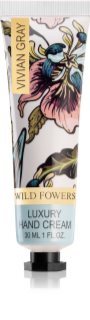 Vivian Gray Wild Flowers luxusní krém na ruce 30 ml