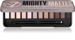 W7 Cosmetics Mighty Mattes paletka očních stínů s matným efektem