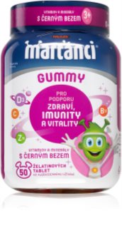 Marsjanie Gummy Czarny bez kompleksowa multiwitamina dla dzieci