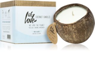 We Love The Planet You Love a Natural Atmosphere Arctic White decorative candle Natural