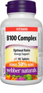 Webber Naturals B100 Complex komplex vitamínu B