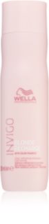 Wella Professionals Invigo Blonde Recharge shampoo per la protezione della tinta per capelli biondi
