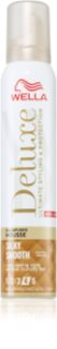Wella Deluxe Silky Smooth Styling Mousse with Nourishing Effect