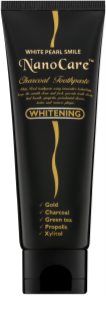 White Pearl NanoCare Whitening Toothpaste with Activated Charcoal and Nanoparticles of Gold