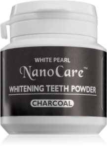 White Pearl NanoCare puder wybielający do zębów z węglem aktywnym