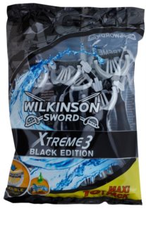 Wilkinson Sword Xtreme 3 Black Edition jednorázový holiací strojček 10 ks