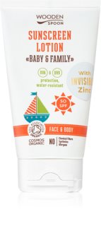 WoodenSpoon Baby&Family Familie solcreme lotion med SPF 50