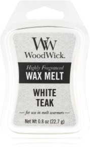 Woodwick White Teak wax melt