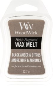 Woodwick Black Amber & Citrus віск для аромалампи