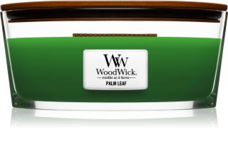 Woodwick Palm Leaf αρωματικό κερί με ξύλινο φιτίλι (hearthwick)