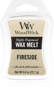 Woodwick Fireside tartelette en cire