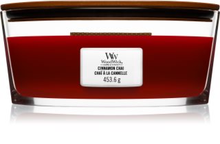 Woodwick Cinnamon Chai Duftkerze mit holzdocht (hearthwick) 453 g