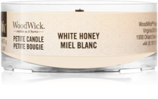 Woodwick White Honey offerlys Trævæge