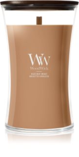 Woodwick Hazelnut Roast bougie parfumée avec mèche en bois