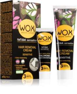 WOX Natural Sensation крем за депилация  за чувствителна кожа