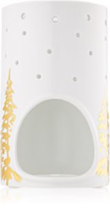 Yankee Candle Winter Trees castiçal em cerâmica para velas de chá