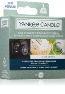 Yankee Candle Clean Cotton dišava za avto nadomestno polnilo
