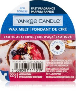 Yankee Candle Exotic Acai Bowl vosek za aroma lučko