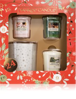 Yankee Candle Christmas Collection Votives & Holder Candle σετ δώρου