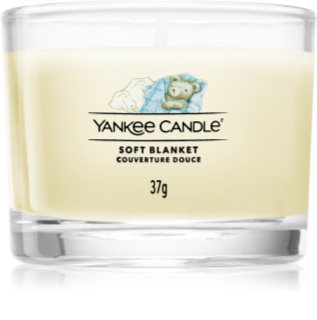 Yankee Candle Soft Blanket candela votiva glass