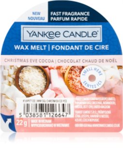 Yankee Candle Christmas Eve Cocoa κερί για αρωματική λάμπα
