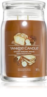 Yankee Candle Spiced Banana Bread Duftkerze   Signature 567 g