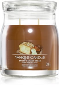 Yankee Candle Spiced Banana Bread Duftkerze   Signature 368 g