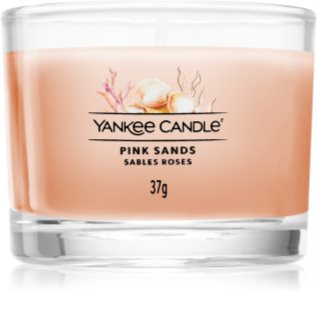 Yankee Candle Pink Sands votivna sveča glass