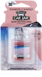 Yankee Candle Pink Sands ambientador auto suspenso
