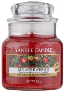 Yankee Candle Red Apple Wreath vonná sviečka Classic malá