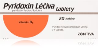 Zentiva Pyridoxin 20mg tablety