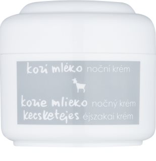 Ziaja Goat's Milk Närande nattkräm för torr hud