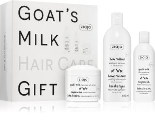 Ziaja Goat's Milk darčeková sada pre suché a poškodené vlasy