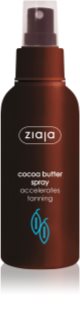 Ziaja Cocoa Butter спрей для тела для ускорения загара