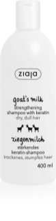 Ziaja Goat's Milk Energisoiva Hiustenpesuaine Kuiville Ja Vaurioituneille Hiuksille