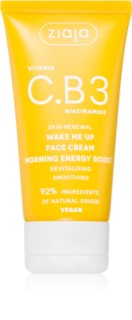Ziaja Vitamin C.B3 Niacinamide energisoiva päivävoide välittömään herätykseen 50 ml