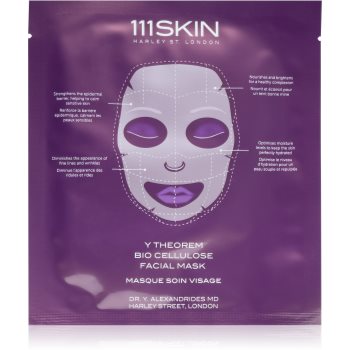 111skin nac y2 cellulose facial mask masca de celule cu efect hidrantant si hranitor