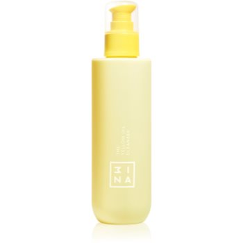 3INA Skincare The Yellow Oil Cleanser ulei pentru indepartarea machiajului Ulei de curățare