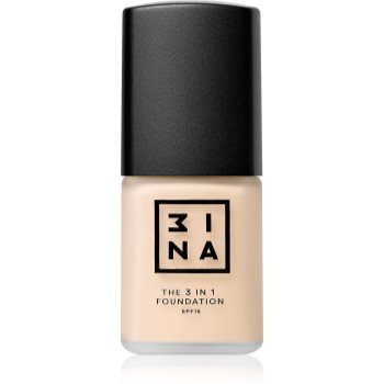 3INA The 3 in 1 Foundation machiaj persistent SPF 15