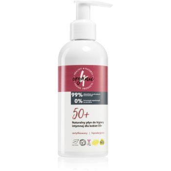 4organic 50+ gel pentru igiena intima cu pompa