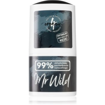 4Organic Mr. Wild Coffee Deodorant roll-on pentru barbati