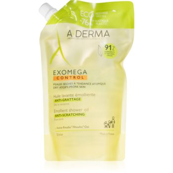 A-Derma Exomega Control gel de curățare pentru piele foarte sensibila sau cu dermatita atopica A-Derma imagine noua