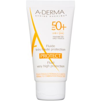 A-Derma Protect fluid protector pentru piele normală spre mixtă SPF 50+